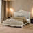Casanovia Button Tufted Standard Bed-24073824-24073826