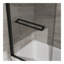 Porte de douche à porte coulissante double l 58 po x H 60 po Gooduy