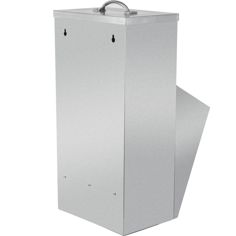 Mangeoire en acier inoxydable Fraser, 11,5 gallons