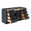 Hepburn 66 Single Bathroom Vanity Base Only-965653277
