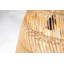 Luminaire suspendu en rotin naturel avec abat-jour Maya