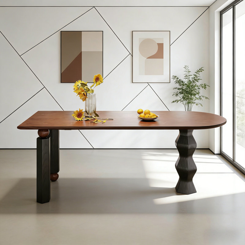 Table de salle à manger moderne et minimaliste