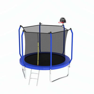 Outdoor Trampoline with Advanced Safety Features and Enhanced Rebound Design