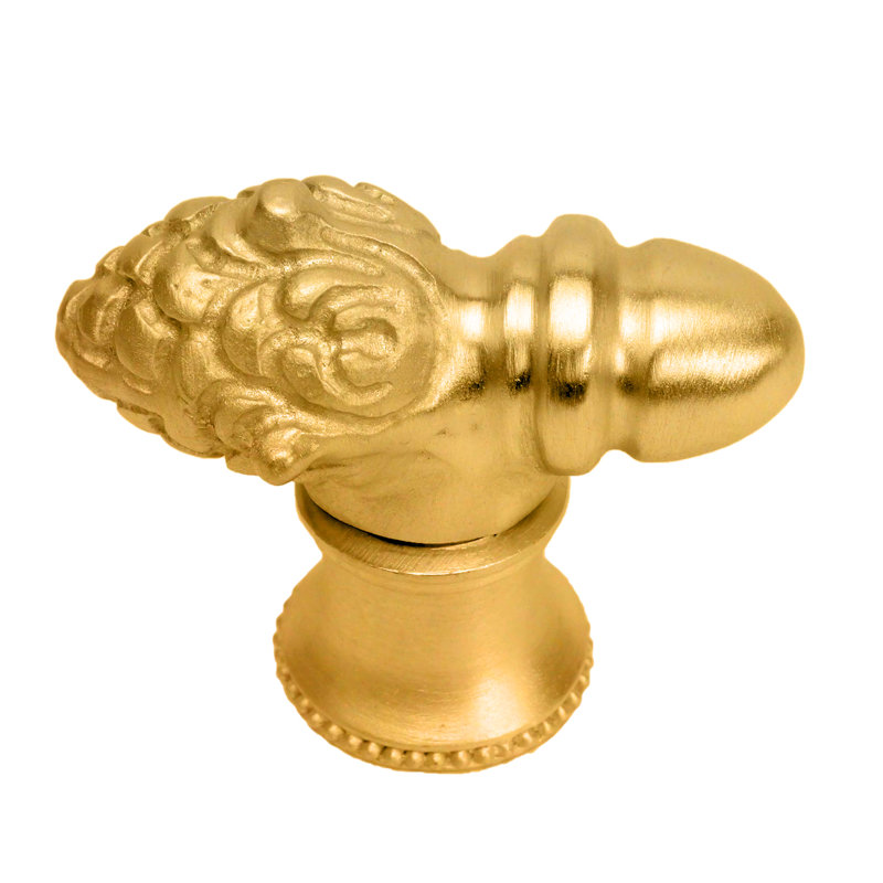 Bienvenue large knob in Gilded Mercury