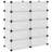 10 Pair Shoe Rack