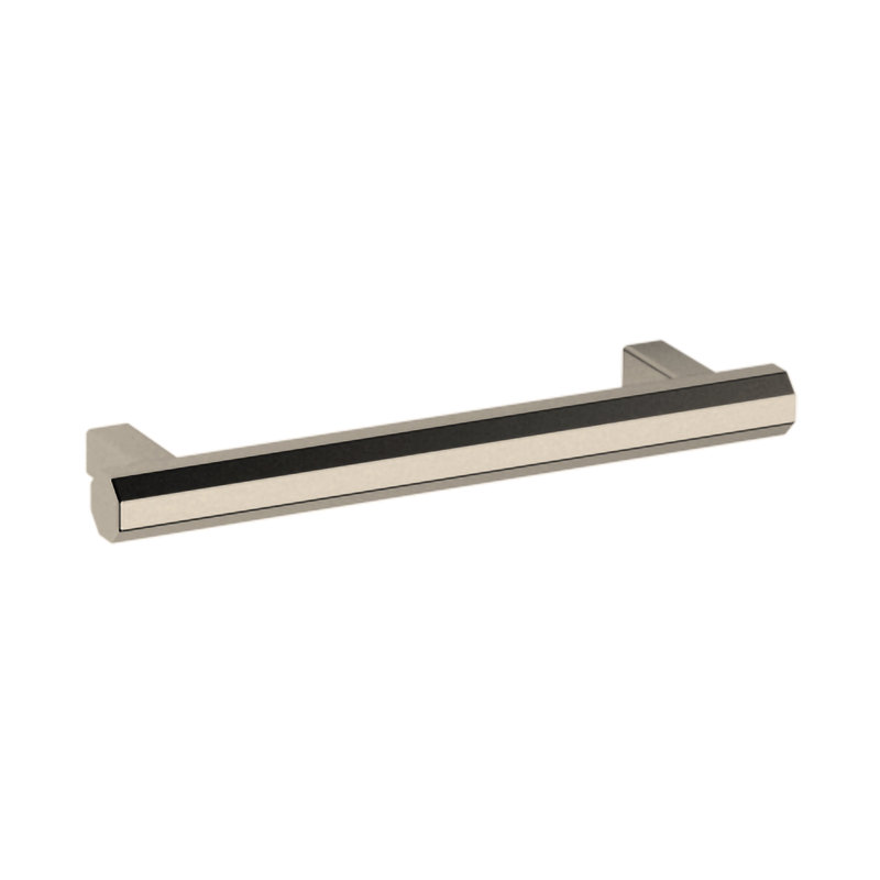 4417 Octagonal 4" Pull, in Lifetime (PVD) Graphite Nickel