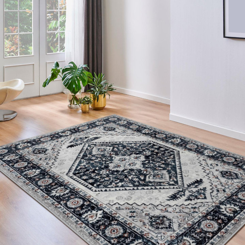 Oriental Medallion Area Rug