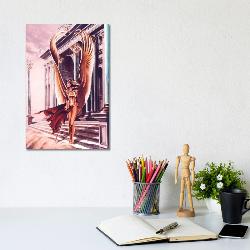 "Mission du ciel" par Ruth Thompson - impression sur toile tendue, H 12 po x l 8 po x P 0,75 po