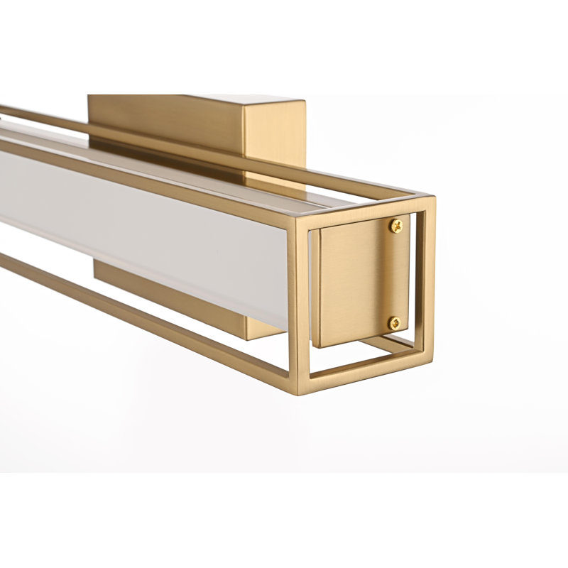 Melva 16 inch LED Wall Sconce , Satin Gold