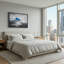 Art mural sur toile Moonlit Lake-26707878