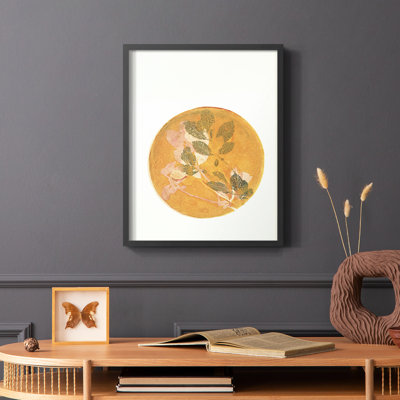 Summer Peach Framed Print - Solid Wood