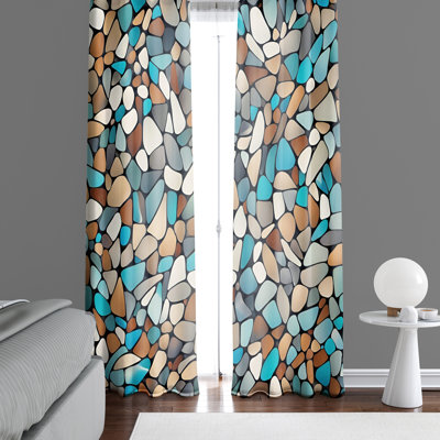 Semi Sheer Curtain Pair