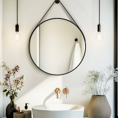 Wal Mirror Aluminium Round Mirror
