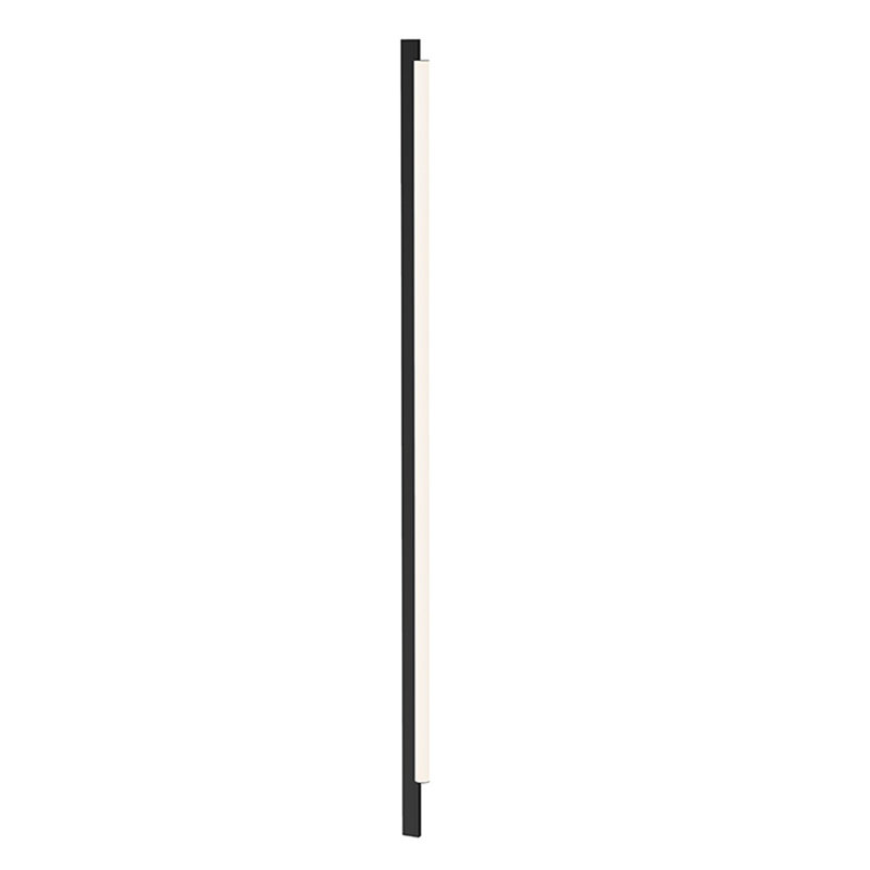 Keel™ 82.25'' Slim Black Metal LED Dimmable Wall Sconce
