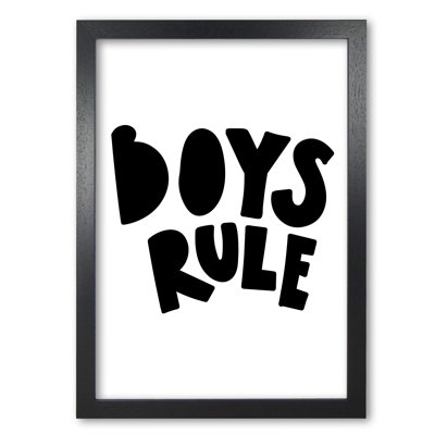 Boys Rule - Print