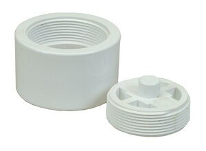 3" - 4" Adjustable PVC Cleanout Accessory
