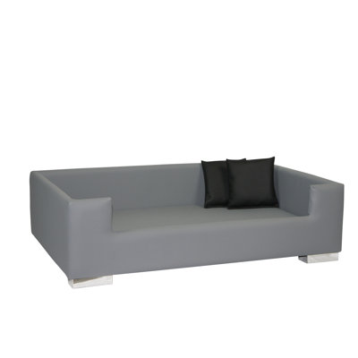 Yazmin Dog Sofa in Grey