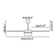 Grossman 132cm Ceiling Fan with LED Lights