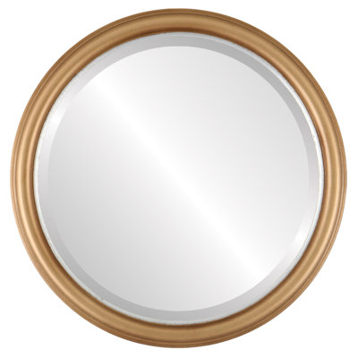 Newburyport Wood Flat Wall Mirror