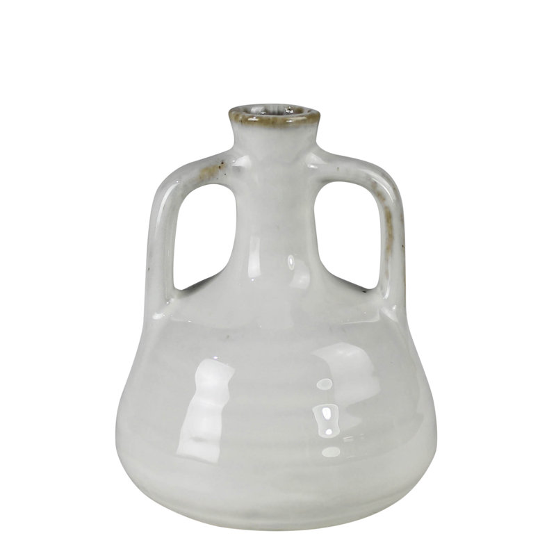 Vase de table en céramique fabriqué à la main 