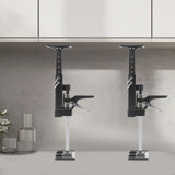A Pair Of Hanging Cabinet Installation Supports