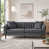 Tissu gris charbon