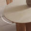 Table de salle à manger de 71 po ovale pour 6 personnes, plateau en faux marbre, pieds en bois massif
