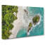 Escondido Beach In Costa Rica - Wrapped Canvas Print-55316710