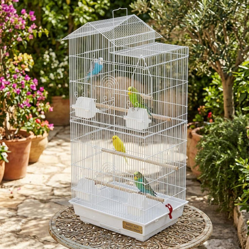 39.38" Iron Wire Top Flight Cage