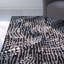Tapis géométrique noir / gris Carina-22960316