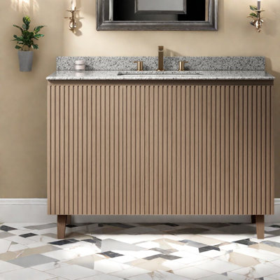 Meuble-lavabo (doit inclure le meuble-lavabo et l'évier) Chêne moderne de 30 pouces