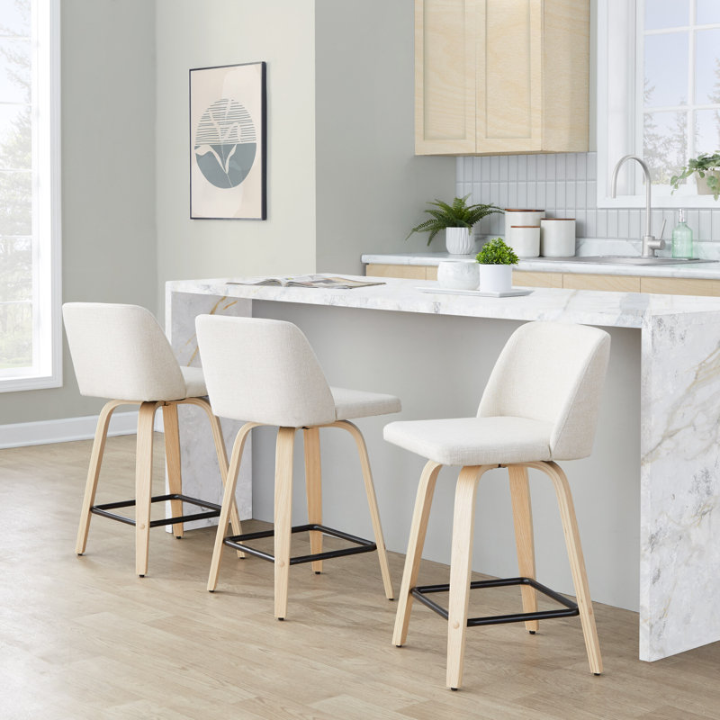 Tabouret de comptoir pivotant 24,25 po Archaimbaud