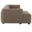 Canapé modulaire en tissu avec méridienne Liana-101323753-101323754
