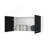 Carbon Espresso Rectangle 2-Door Wall Cabinet-1864634492