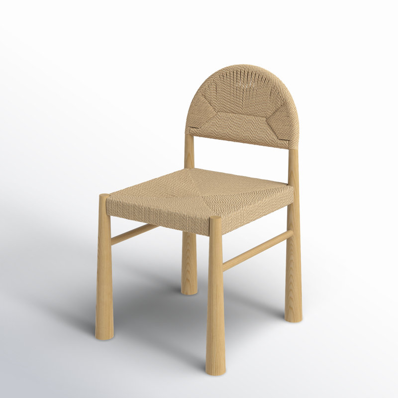 19.75'' H Fabric Upholstered Metal Armchair