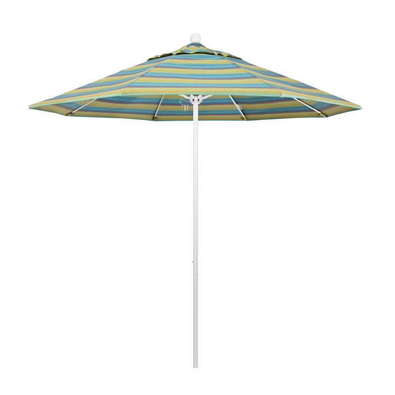 Parasol de marché 9 pi Hibo, Sunbrella® lagon Astoria