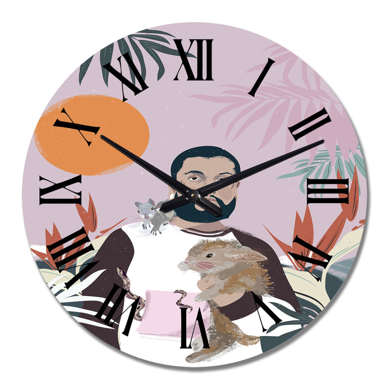 Horloge murale surdimensionnée, Surdimensionné