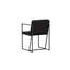 Jayden-Mark 47cm H Upholstered Cantilever Chair