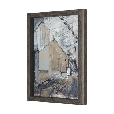 Œuvre encadrée 3 sous verre