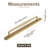 Solid Spindle Bar Pull With Backplate(Cban)-119745946-119745944