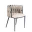Ensemble de chaise de salle à manger avec accoudoirs tressés Tyrone-55173937-125186628