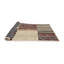 Tapis contemporain beige / rouge / noir-1347529549