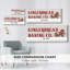 "Gingerbread Bake Co" sur toile, art textuel-1634493403