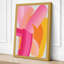 Brushstrokes in Pink Abstract - Wrapped Canvas-895665991-895666106