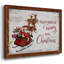 «Merry Little Christmas», reproduction d'art sur toile-96290995-96290996