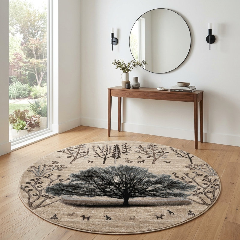 Botkins Rug, Round 5'3"