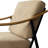 26'' Wide Mid-century Modern Lounge Chair Upholstered Deep Seated Accent Chair-1696689191