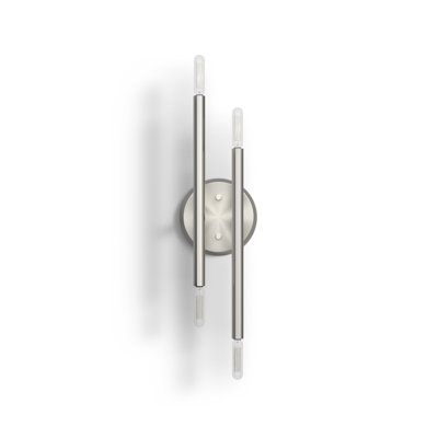 Poco 4 Light Steel Dimmable Armed Sconce