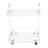 Suyeko 2 Tiers Clear Acrylic Bar Cart