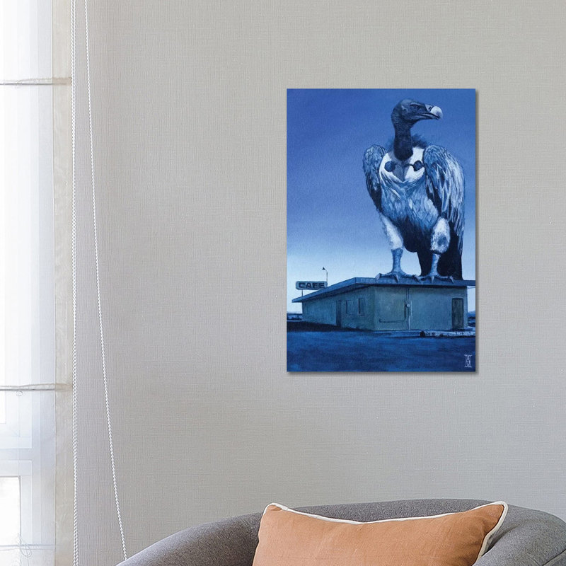 Dusk Of The Vulture by Alec Huxley - Wrapped Canvas Print, 66.04 cm H x 45.72 cm W x 3.175 cm D